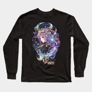 Ophiuchus Overture: Harmonious AI Anime Character Artistry Long Sleeve T-Shirt